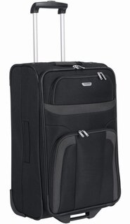 Средний чемодан на 2-х колесах 58 л Travelite Orlando, черный